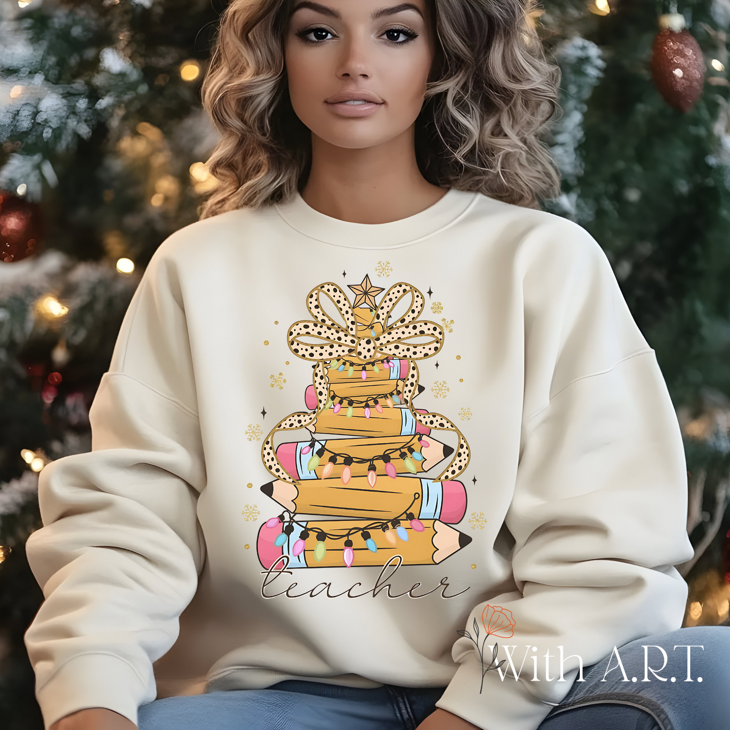 Teacher X-Mas Sweatshirt